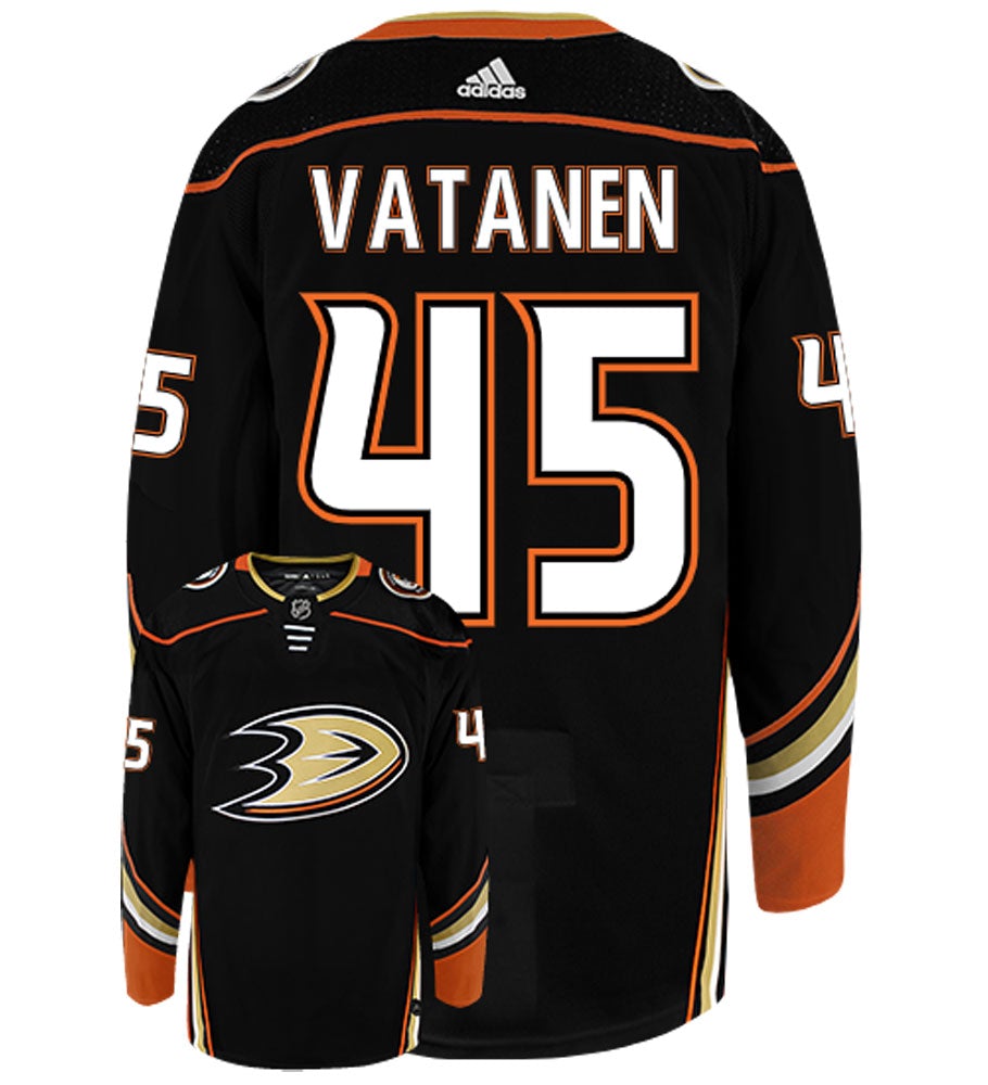 Sami Vatanen Anaheim Ducks Adidas Authentic Home NHL Hockey Jersey