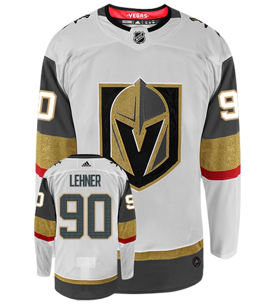 Robin Lehner Vegas Golden Knights Adidas Authentic Away NHL Hockey Jersey