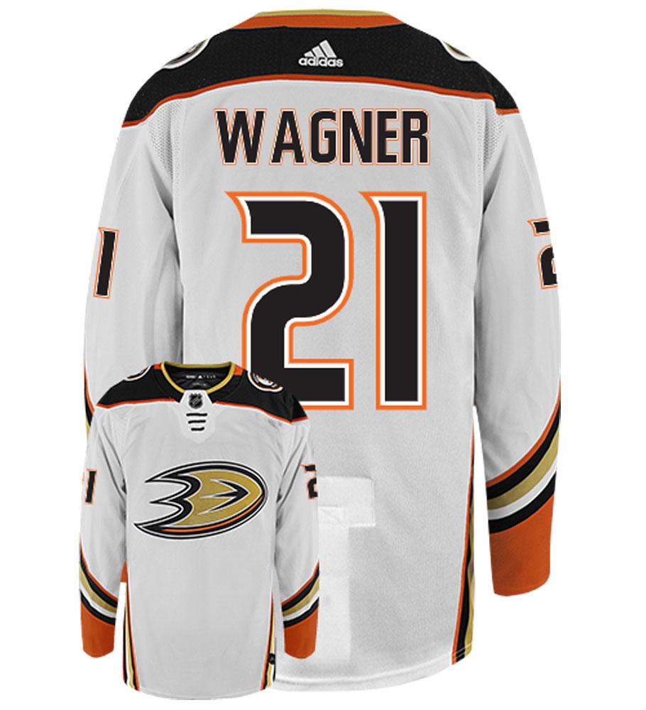 Chris Wagner Anaheim Ducks Adidas Authentic Away NHL Hockey Jersey