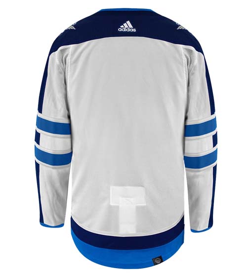 Winnipeg Jets Adidas Primegreen Authentic Away NHL Hockey Jersey - Back View